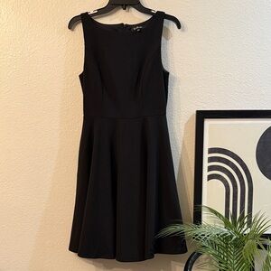 Lulu's Classic Black Mini Dress